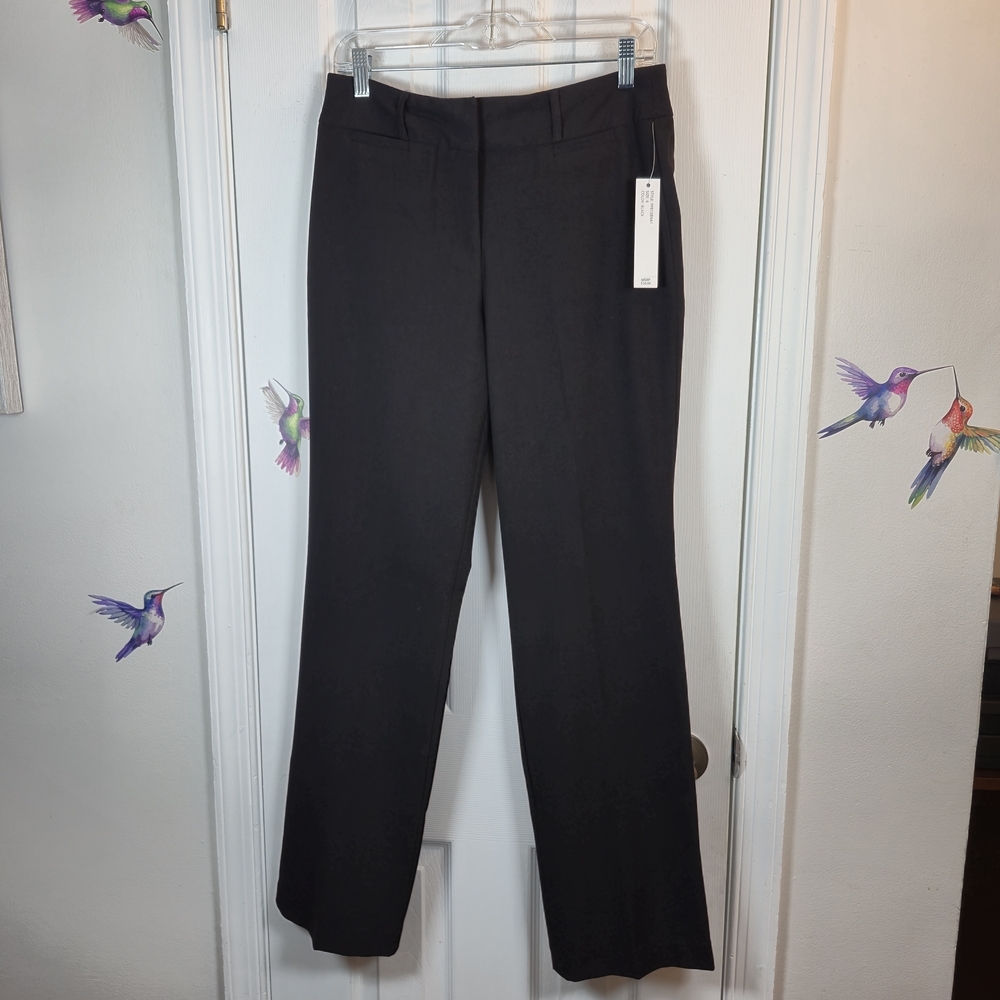 Zac & Rachel NWT Black Tailored Trousers 6 Corporate Chic 90s Minimalist
